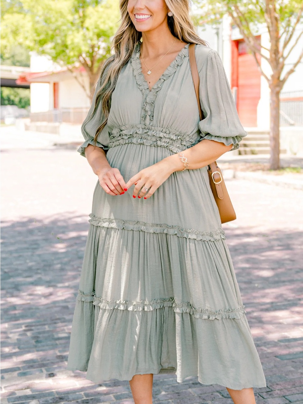 🆕 Make A Statement Maxi Dress, Olive 2X